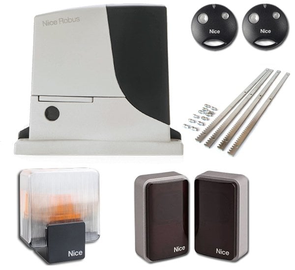 Nice Robus 1000 Yana Kayar Bahçe Kapısı Motoru Kit