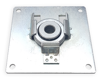 75x75 mm 42 mm Rulmanlı Plaket (2 Adet)