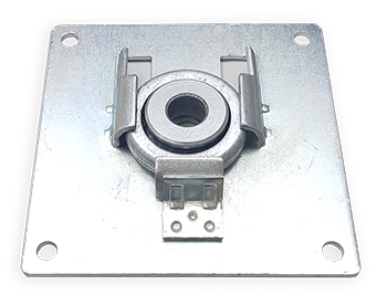75x75 mm 42 mm Rulmanlı Plaket (2 Adet)