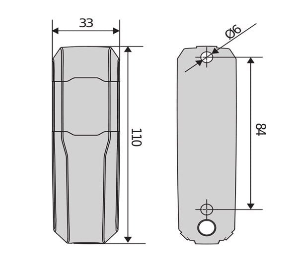BFT Compacta A20-180 Otomatik Kapı Emniyet Fotoseli