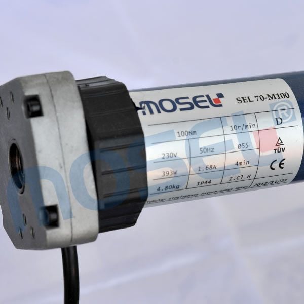 Mosel 70 M 100 NM Redüktörlü Kepenk Tüp Motor