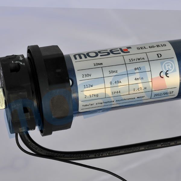 Mosel 60 R 10 NM Alıcılı Kumandalı Panjur Motoru