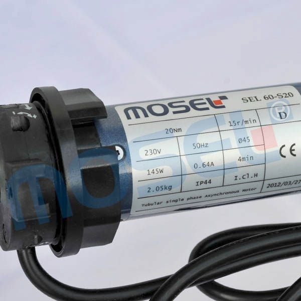 Mosel 60 S 20 NM Düz Panjur Motoru