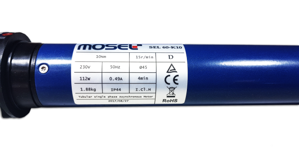 Mosel 60 K 10 NM Kısa Tip Panjur Motoru