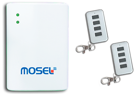 Mosel Joy DC 2292 Panjur Kepenk Alıcı ve 2 Adet Tek Kanallı Kumanda Kit