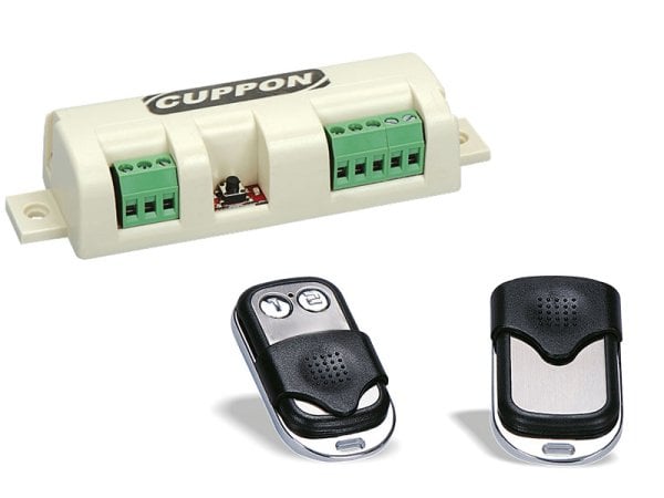 Cuppon SN-32 NV 220V Kepenk Panjur Alıcısı + 2 Adet 2 Kanallı Cuppon Kumanda Kit