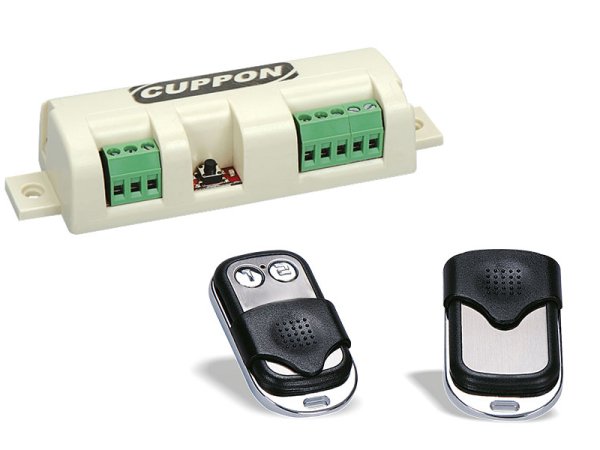 Cuppon SN-32 NV 220V Kepenk Panjur Alıcısı + 2 Adet 2 Kanallı Cuppon Kumanda Kit