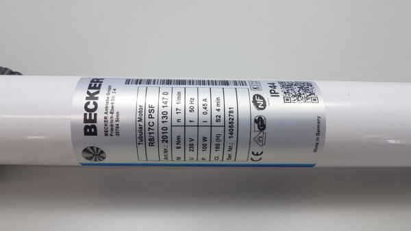 Becker R8/17 PSF Alıcılı Panjur Motoru