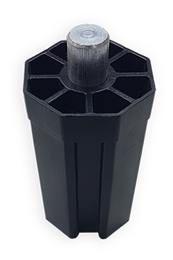 40 mm Panjur Boru Başı Pimli (5 Adet)