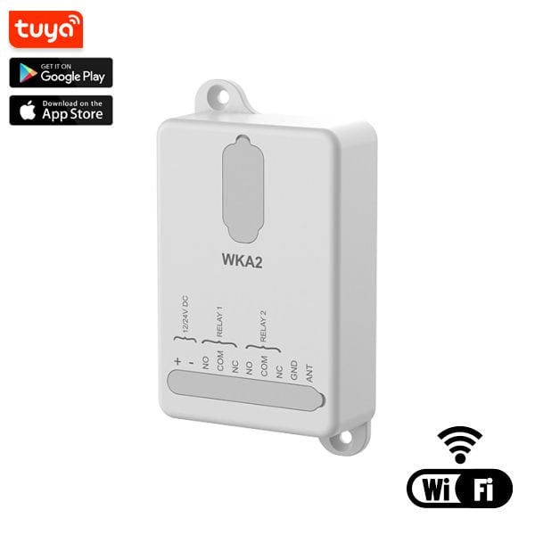 Kontal WKA2 Çift Röleli Kuru Kontak Wifi ve Kumanda Alıcı Kart