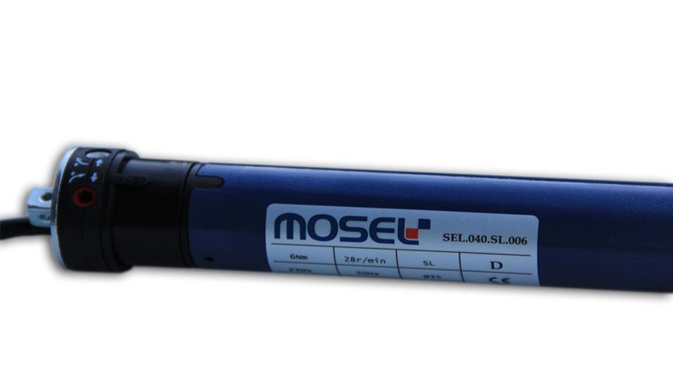Mosel 40 6NM 28RPM Fox Süper Sessiz (Otomasyon Uyumlu) Alıcısız Perde Motoru