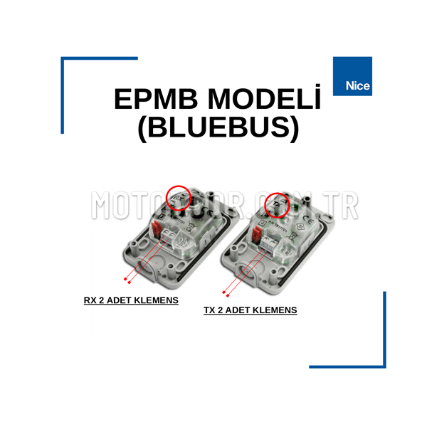 Nice Era EPMB BlueBUS Emniyet Fotoseli