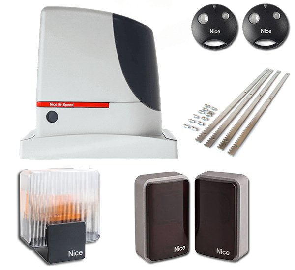 Nice Robus 500 HS Yana Kayar Bahçe Kapısı Motoru Kit