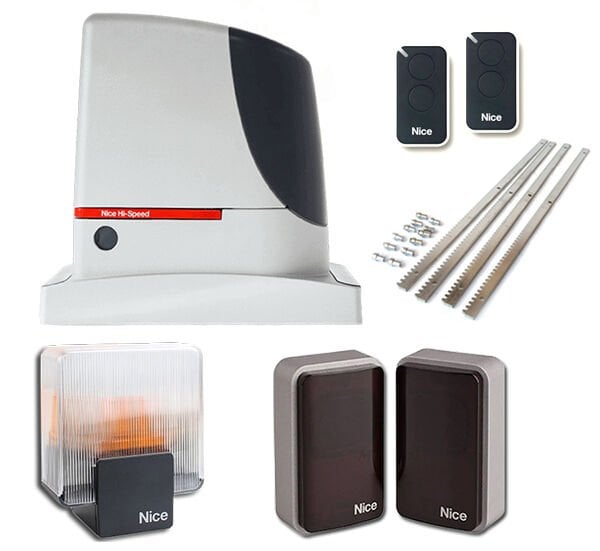 Nice Robus 500 HS Yana Kayar Bahçe Kapısı Motoru Kit