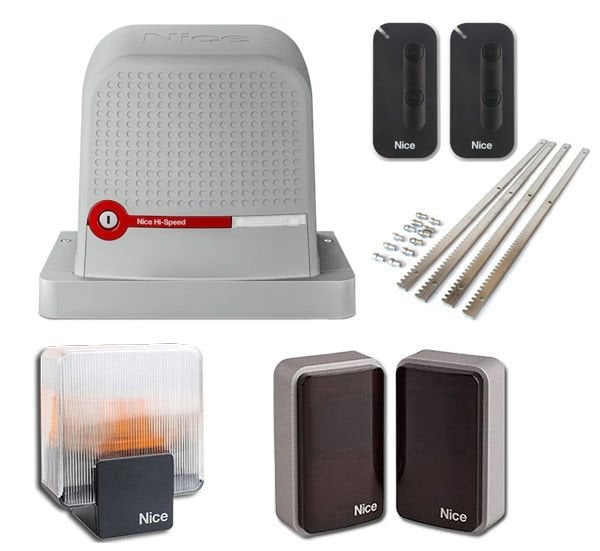 Nice Robus 600 HS Yana Kayar Bahçe Kapısı Motoru Kit