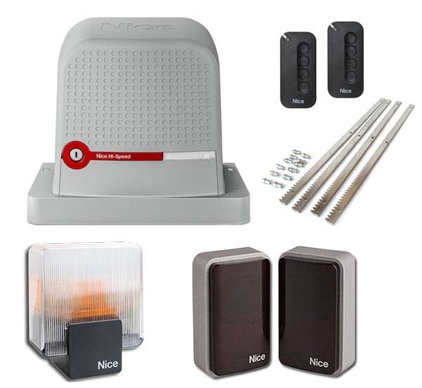 Nice Robus 600 HS Yana Kayar Bahçe Kapısı Motoru Kit