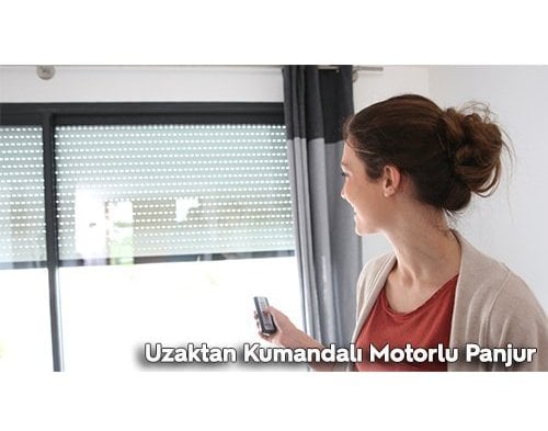 SL-39/24 Antrasit Alüminyum Poliüretan Dolgulu Kutulu Panjur 100cm - 100cm - Butonlu Motorlu Panjur