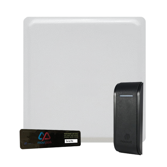 HGS Otopark Geçiş Sistemi Tek Yönlü UHF RFID Kit